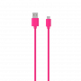 CABLE USB VERS MICRO-USB 1.5M 2.4A ROSE - JAYM® COLLECTION POP