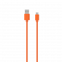 CABLE USB VERS MICRO-USB 1.5M 2.4A ORANGE - JAYM® COLLECTION POP