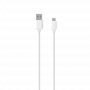 PACK CHARGEUR SECTEUR 1 USB 2.4A + CABLE USB VERS MICRO-USB 1.5M BLANCS - JAYM® COLLECTION POP