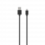 CABLE USB VERS MICRO-USB 1.5M 2.4A NOIR - JAYM® COLLECTION POP