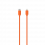 CABLE USB-C VERS LIGHTNING 1.5M 3A ORANGE - JAYM® COLLECTION POP