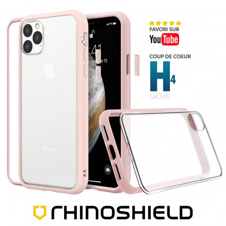 RHINOSHIELD - Coque Solidsuit Rose Poudré pour iPhone XR