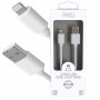 CABLE USB VERS LIGHTNING 1.5M 2.4A BLANC - JAYM® COLLECTION POP