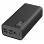 BATTERIE DE SECOURS USB-C POWER DELIVERY 30 000 MAH NOIRE 4 USB-A OUT + 1 USB-C IN/OUT + 1 MICRO-USB IN - PLATINET