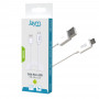 CABLE USB CHARGE & SYNCHRO MICRO-USB 2M BLANC - JAYM®