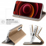 ETUI FOLIO STAND MAGNETIQUE OR COMPATIBLE XIAOMI REDMI NOTE 11S 5G / 11T 5G - JAYM®