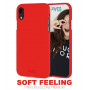 COQUE PREMIUM SOFT FEELING COMPATIBLE SAMSUNG GALAXY A03 4G ROUGE (DT - 164.2 x 75.9 x 9.1 MM)
