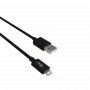 CABLE USB CHARGE & SYNCHRO LIGHTNING MFI 1M NOIR - JAYM®
