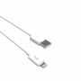 CABLE USB CHARGE & SYNCHRO LIGHTNING MFI 2M BLANC - JAYM®